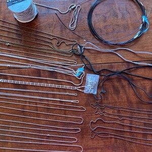Chains and necklace making supplies